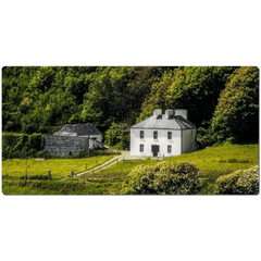 Desk Mat - Farm House near Atlantic Ocean, County Clare - James A. Truett - Moods of Ireland - Irish Art