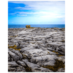 Print - Rocky Burren Coast of County Clare - James A. Truett - Moods of Ireland - Irish Art
