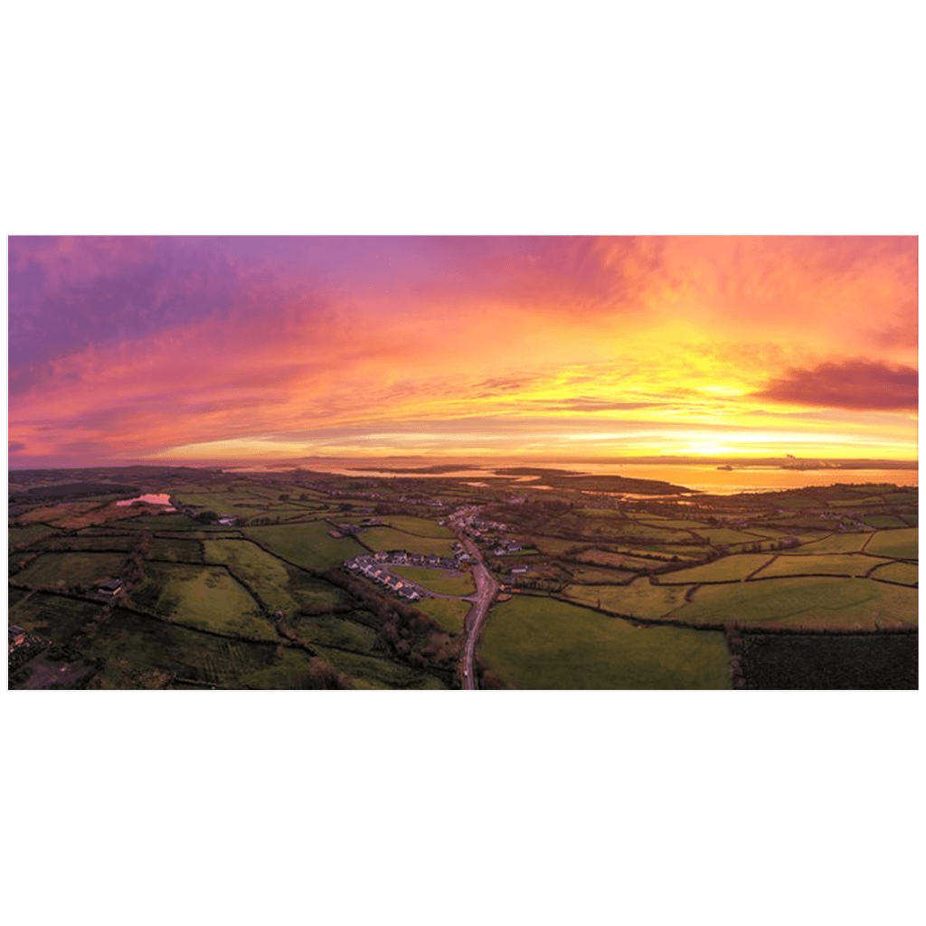 Panorama Print - November Sunrise over Kildysart, County Clare - James A. Truett - Moods of Ireland - Irish Art
