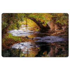 Desk Mat - Water under Clondegad Bridge, County Clare - James A. Truett - Moods of Ireland - Irish Art