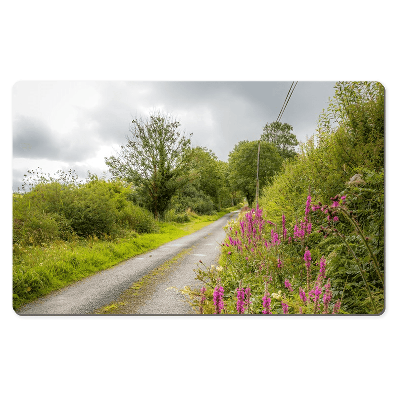 Desk Mat - County Clare Country Road at Gortglass Lough - James A. Truett - Moods of Ireland - Irish Art