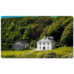 Desk Mat - Farm House near Atlantic Ocean, County Clare - James A. Truett - Moods of Ireland - Irish Art