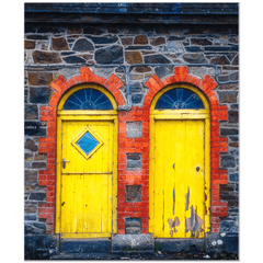 Print - Yellow Doors of Killaloe, County Clare - Moods of Ireland