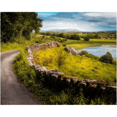 Print - The High Road over Inchiquin Lough, County Clare - James A. Truett - Moods of Ireland - Irish Art