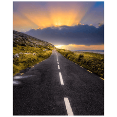 Print - Rugged Wild Atlantic Highway, County Clare - Moods of Ireland