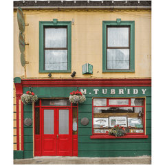 Shower Curtain - Tubridy's Pub and B&B in Cooraclare, County Clare - James A. Truett - Moods of Ireland - Irish Art