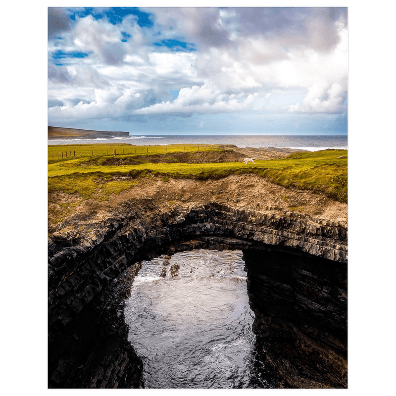 Print - Bridges of Ross, Loophead Peninsula, County Clare - James A. Truett - Moods of Ireland - Irish Art