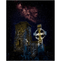 Print - Night Sky over Clondegad Graveyard, County Clare