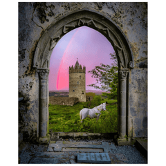 Print - Medieval Castle in the County Clare Countryside - James A. Truett - Moods of Ireland - Irish Art