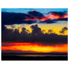 Print - Moody Sunrise over Ireland's Shannon Estuary - James A. Truett - Moods of Ireland - Irish Art
