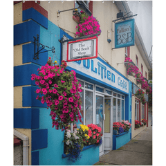 Shower Curtain - The Old Book Shop, Kinvara, County Galway - James A. Truett - Moods of Ireland - Irish Art