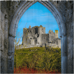 Shower Curtain - Ireland's Rock of Cashel National Monument, County Tipperary - James A. Truett - Moods of Ireland - Irish Art