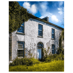 Print - Abandoned Irish Manor House, County Clare - James A. Truett - Moods of Ireland - Irish Art