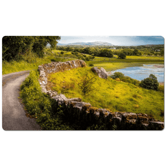 Desk Mat - The High Road over Inchiquin Lough, County Clare - James A. Truett - Moods of Ireland - Irish Art