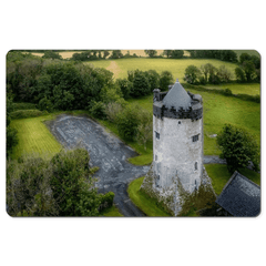 Desk Mat - Newtown Castle near Ballyvaughan, County Clare - James A. Truett - Moods of Ireland - Irish Art