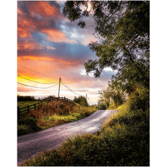 Print - The Road Home, Liscormick, County Clare - Moods of Ireland