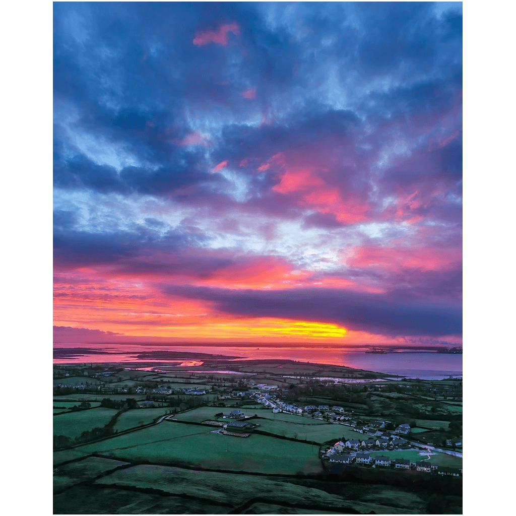 Print - Magical Sunrise over Kildysart, County Clare - James A. Truett - Moods of Ireland - Irish Art