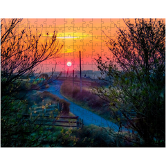 Puzzle - Misty Sunrise over County Clare, Ireland