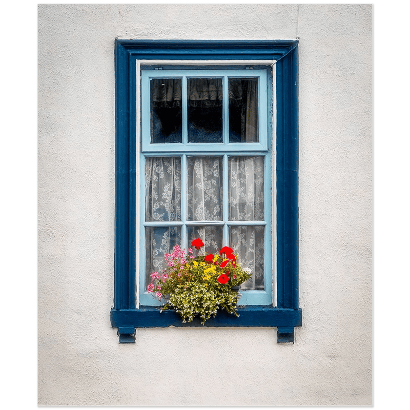 Print - Ballyvaughan Window Box, County Clare - Moods of Ireland