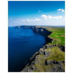 Print - Majestic Cliffs of Moher from Hag's Head, County Clare - James A. Truett - Moods of Ireland - Irish Art