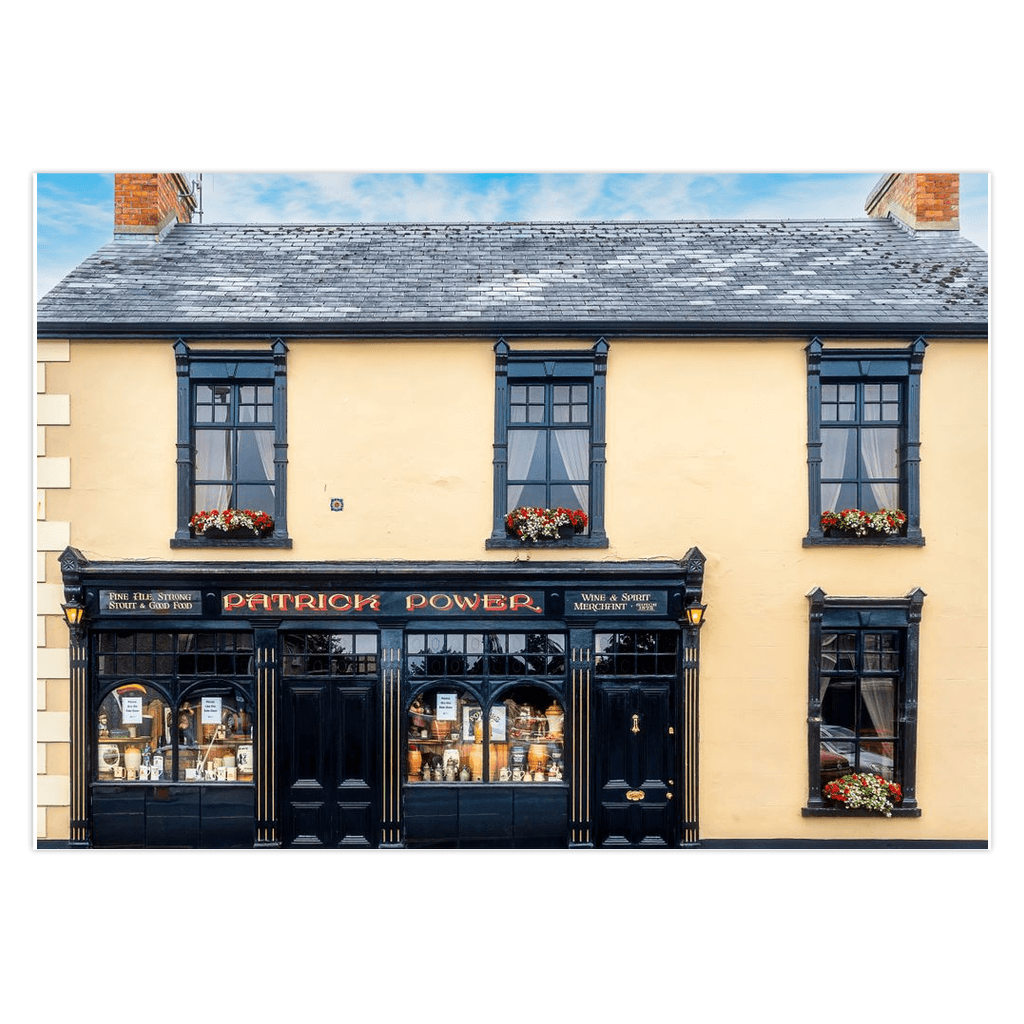 Folded Note Cards - Patrick Power's Pub, Clarecastle, County Clare - James A. Truett - Moods of Ireland - Irish Art