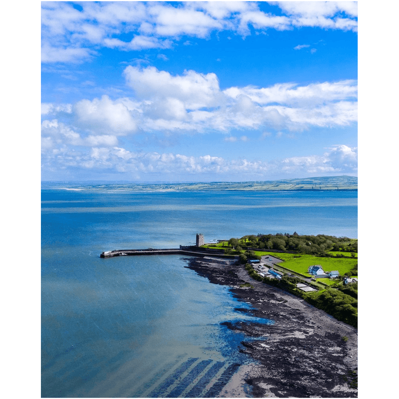 Print - Carrigaholt Castle on the Shannon Estuary, County Clare - James A. Truett - Moods of Ireland - Irish Art