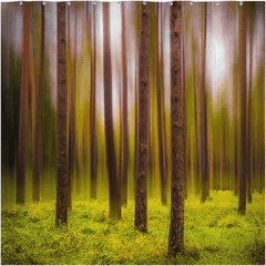 Shower Curtain - Ethereal Mood in Portumna Forest Park, County Galway - James A. Truett - Moods of Ireland - Irish Art