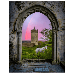 Print - Medieval Castle in the County Clare Countryside - James A. Truett - Moods of Ireland - Irish Art