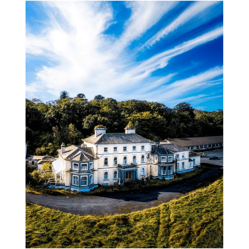 Print - Historic Cahercon House, Kildysart, County Clare - Moods of Ireland