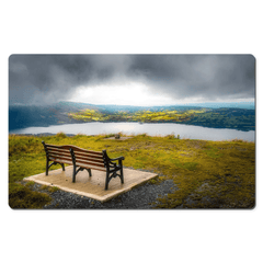 Desk Mat - Sun Rays on the Shores of Lough Derg, County Clare - Moods of Ireland