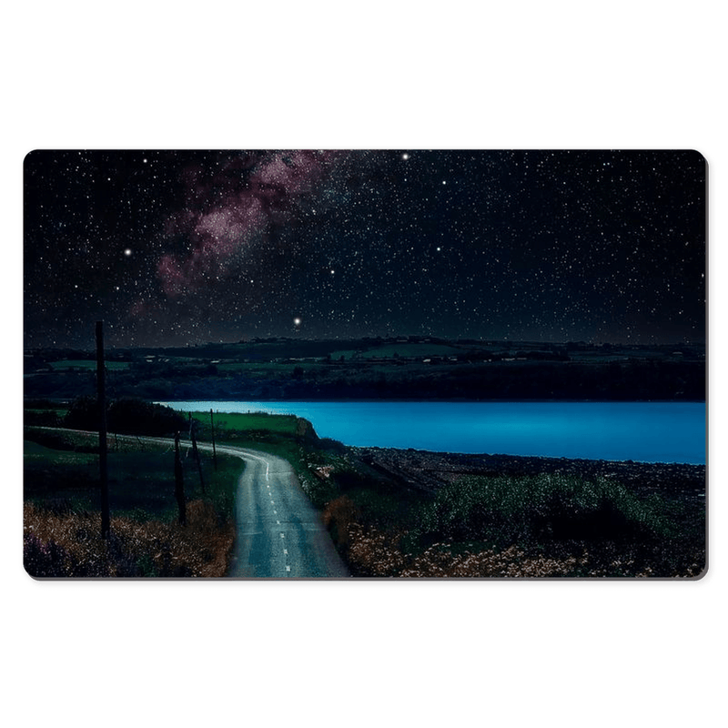 Desk Mat - Night sky over Shannon Estuary, County Clare - Moods of Ireland