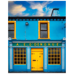 Print - O'Donohue's Pub, Fanore, County Clare - James A. Truett - Moods of Ireland - Irish Art