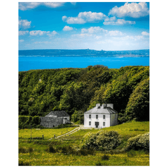 Print - Farm House near Atlantic Ocean, County Clare - James A. Truett - Moods of Ireland - Irish Art