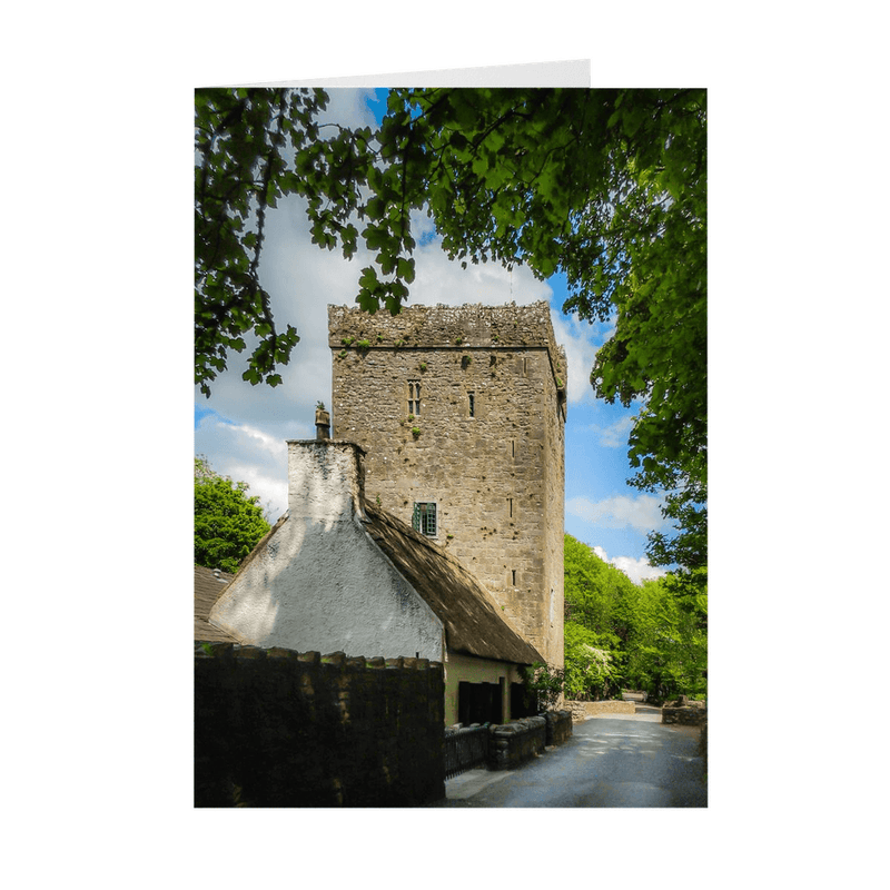 Folded Note Cards - Yeats Thoor Ballylee in Summer - James A. Truett - Moods of Ireland - Irish Art