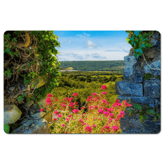 Desk Mat - Secret Irish Garden, County Clare - James A. Truett - Moods of Ireland - Irish Art