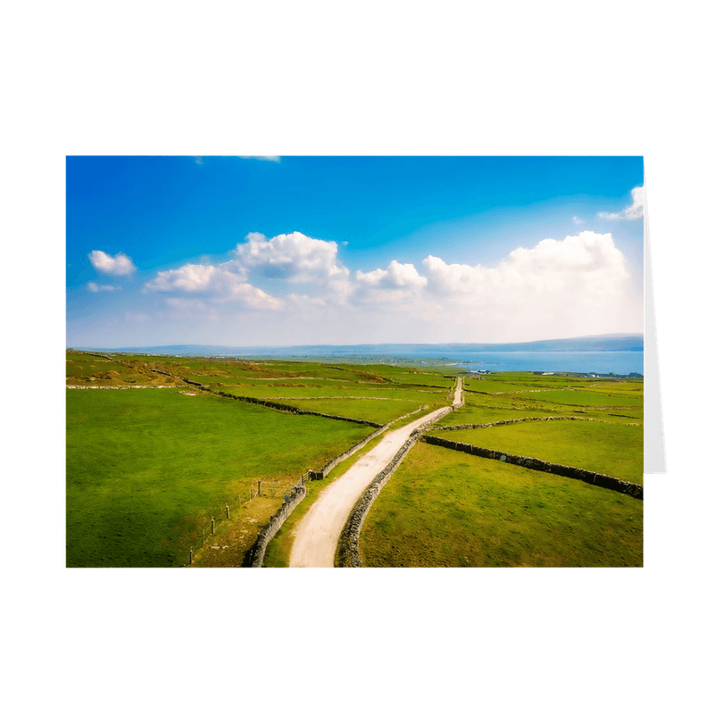 Folded Note Cards - Path to Liscannor Bay, County Clare - James A. Truett - Moods of Ireland - Irish Art