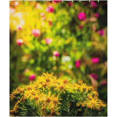 Shower Curtain - Irish Wildflowers of Liscormick, County Clare - Moods of Ireland