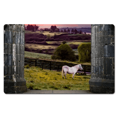 Desk Mat - Horse at Sunrise in County Clare - Moods of Ireland