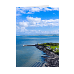 Folded Note Cards - Carrigaholt Castle on the Shannon Estuary, County Clare - James A. Truett - Moods of Ireland - Irish Art
