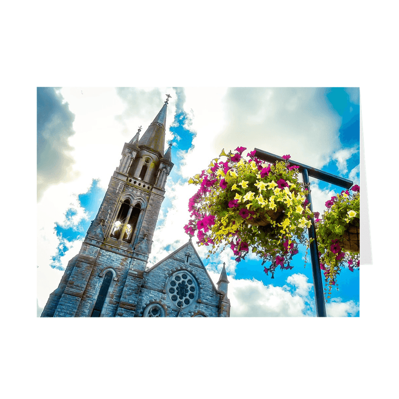 Folded Note Cards - Steeple at Holy Cross Cathedral, Charleville, County Cork - James A. Truett - Moods of Ireland - Irish Art