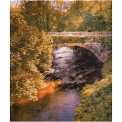 Shower Curtain - Clondegad Arched Bridge, County Clare - James A. Truett - Moods of Ireland - Irish Art