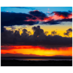 Print - Moody Sunrise over Ireland's Shannon Estuary - James A. Truett - Moods of Ireland - Irish Art