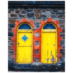Print - Yellow Doors of Killaloe, County Clare - Moods of Ireland