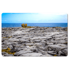 Desk Mat - Rocky Burren Coast of County Clare - James A. Truett - Moods of Ireland - Irish Art