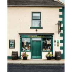Print - O'Loclainn's Irish Whiskey Bar, Ballyvaughan, County Clare - Moods of Ireland