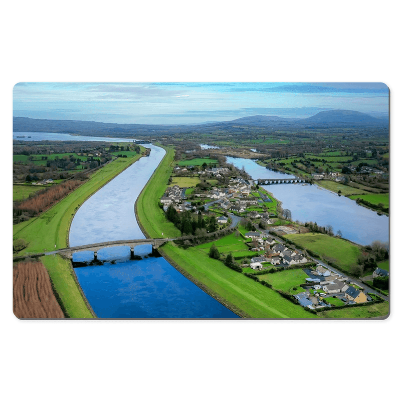 Desk Mat - O'Briensbridge, County Clare - James A. Truett - Moods of Ireland - Irish Art