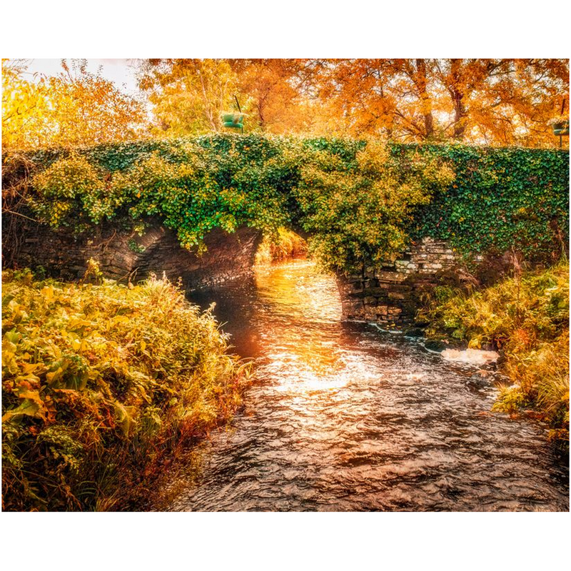 Print - Bridge over Cloon River at Cranny, County Clare