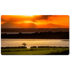 Desk Mat - Glorious Shannon Estuary Sunrise, County Clare - James A. Truett - Moods of Ireland - Irish Art