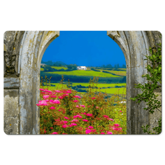 Desk Mat - Doorway to Paradise and the Green Hills of County Clare - James A. Truett - Moods of Ireland - Irish Art