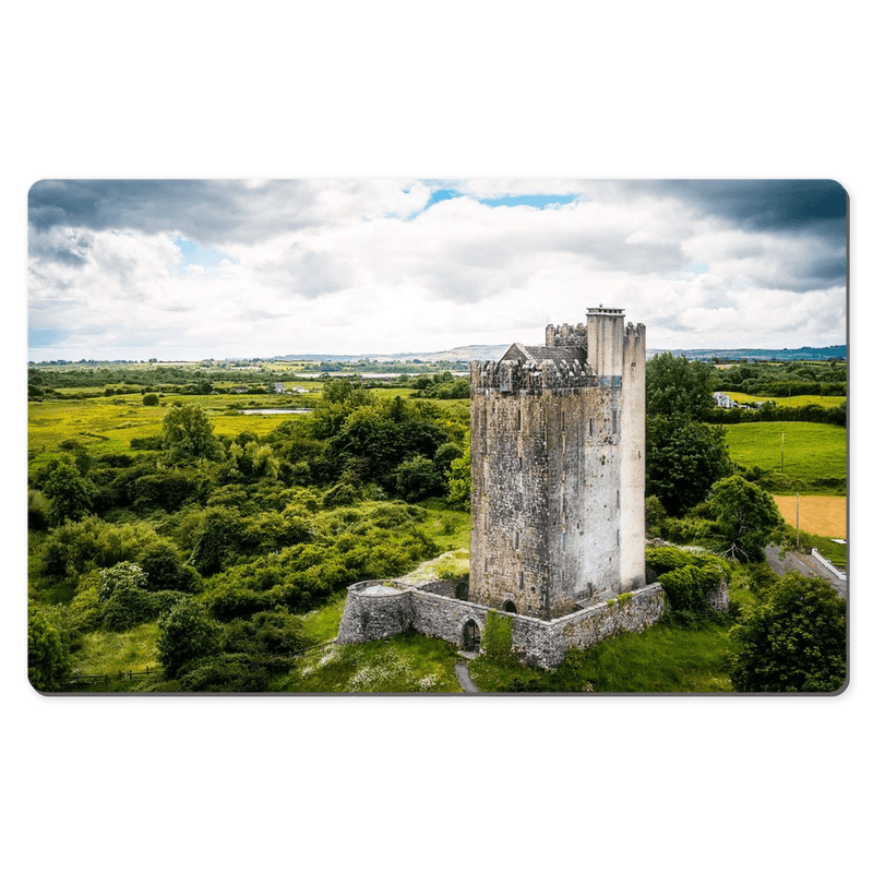 Desk Mat - Ballyportry Castle, County Clare, Ireland - James A. Truett - Moods of Ireland - Irish Art